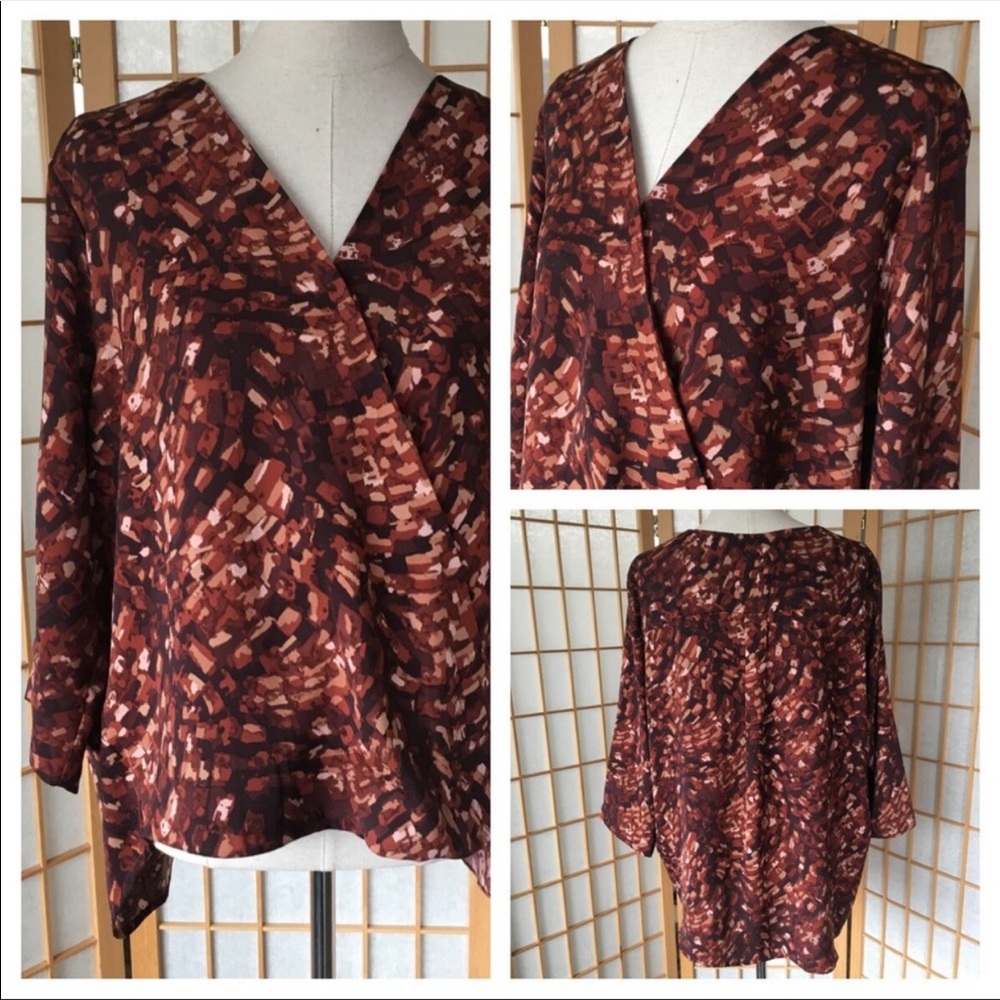 Prologue Print Top SZ XXL NWOT